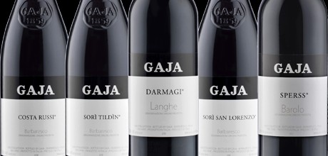 Gaja single vineyard wijnen Piemonte 2016 2017