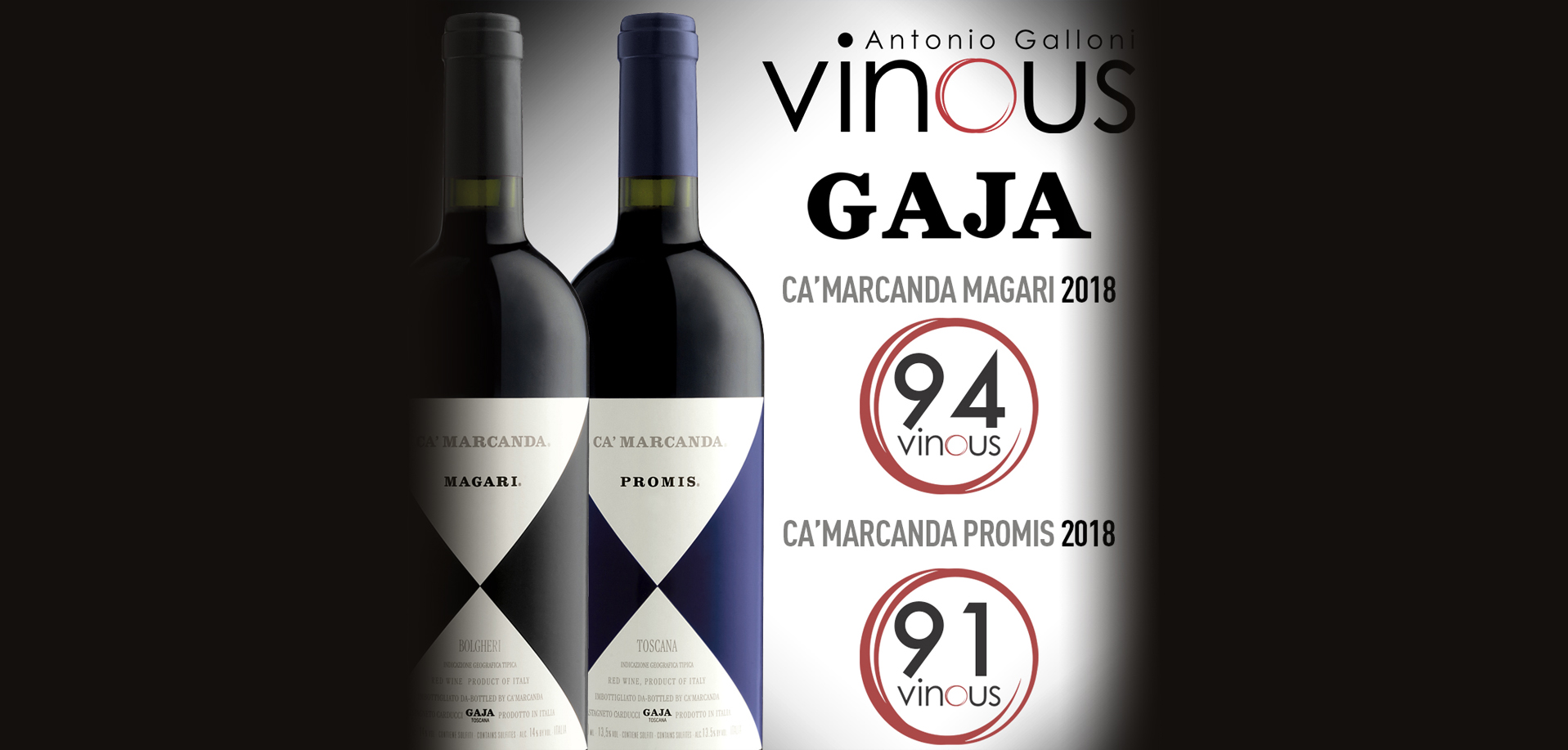 Gaja Ca’ Marcanda 2018 Antonio Galloni scores