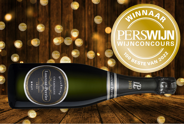 Laurent-Perrier en Taylor’s winnaars Perswijn Wijnconcours 2022