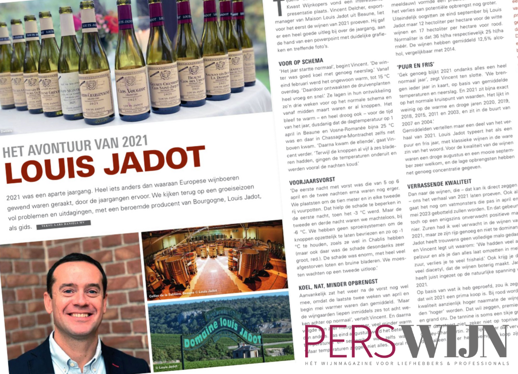 Louis Jadot 2021 volgens Perswijn